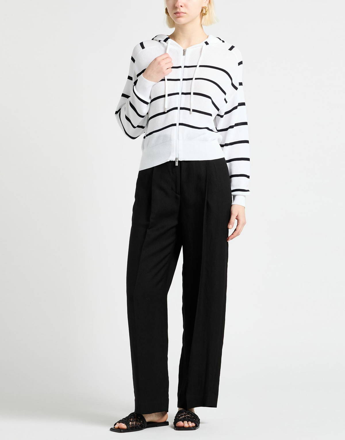 Peserico Easy Womens Cardigan in White