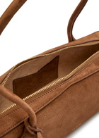 Alaïa Le Teckel Medium Suede Shoulder bag - Tan - One Size