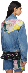 Anna Sui Blue Levi's Edition Denim Jacket