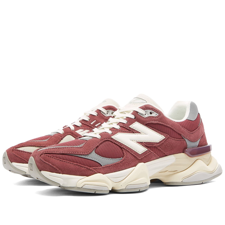 Photo: New Balance Men's U9060VNA Sneakers in Washed Burgundy