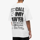 MARKET Men's 24Hr Lawyer Service Pocket T-Shirt in White