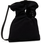 Y's Black Gathered Bag