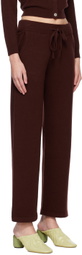 The Elder Statesman Red Classic Lounge Pants