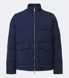 Eleventy Wool-blend down jacket