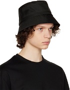 Solid Homme Black Logo Bucket Hat
