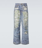 Acne Studios 1981 trompe l’œil wide-leg jeans