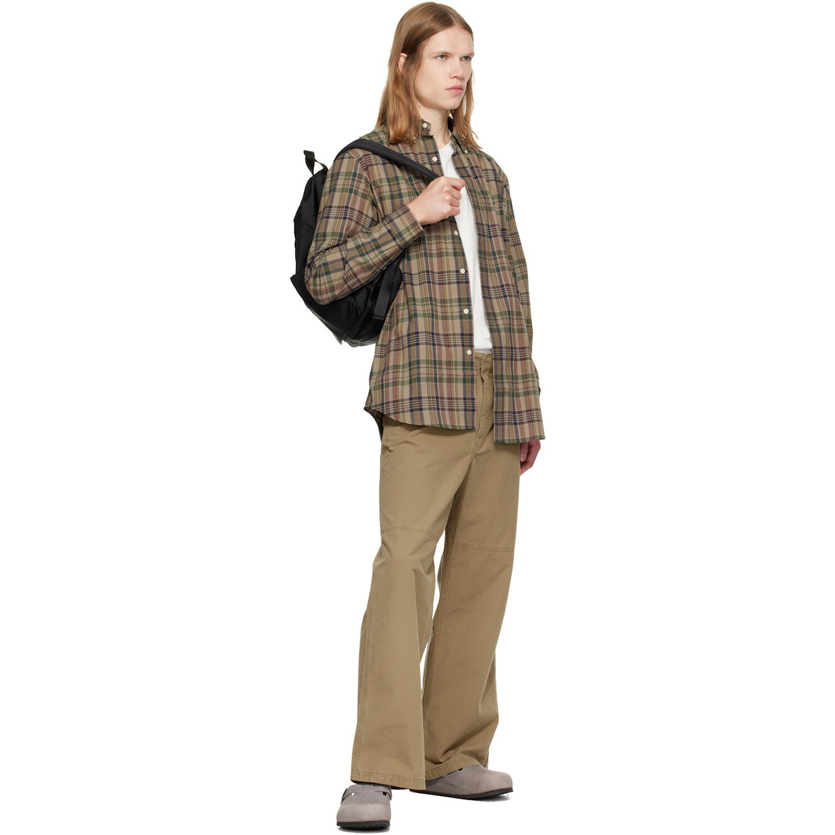 A.P.C. Black Backstage Small Backpack