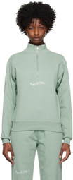 Museum of Peace & Quiet Blue Embroidered Sweater