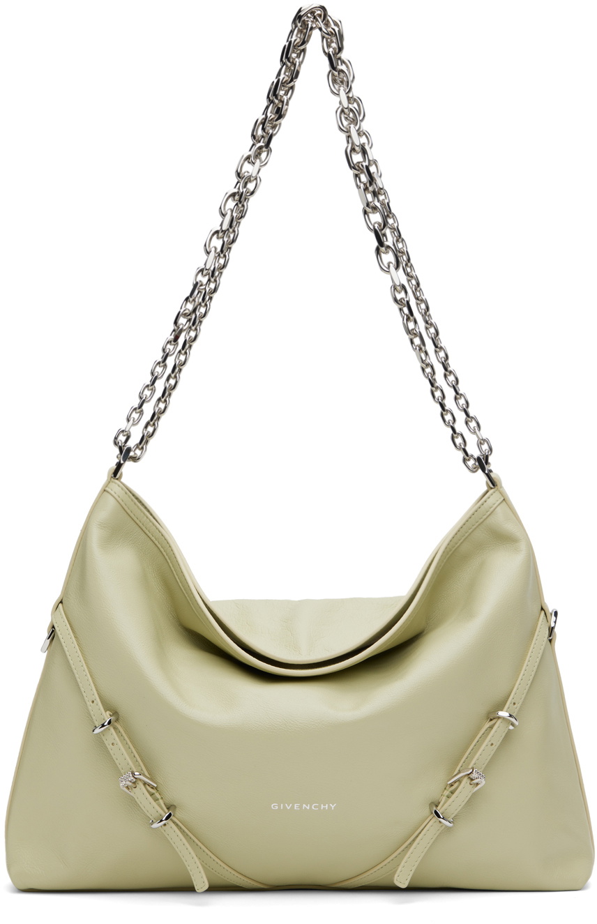 Givenchy Green Medium Voyou Chain Bag Givenchy