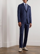 Paul Smith - Slim-Fit Wool-Tweed Suit Trousers - Blue