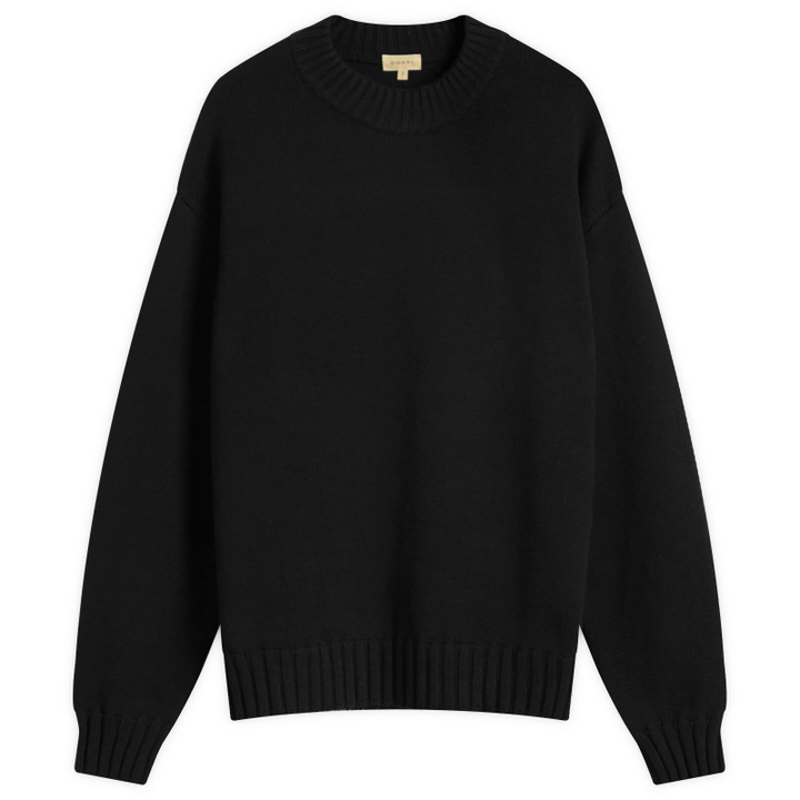 Photo: DONNI. Women's Cotton Cashmere Jumper in Jet