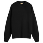 DONNI. Women's Cotton Cashmere Jumper in Jet
