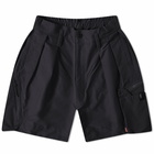 GOOPiMADE Men's RM-01 Soft Box Utility Pocket Short in Shadow