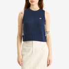 Adidas Women's Knitted Vest in Night Indigo
