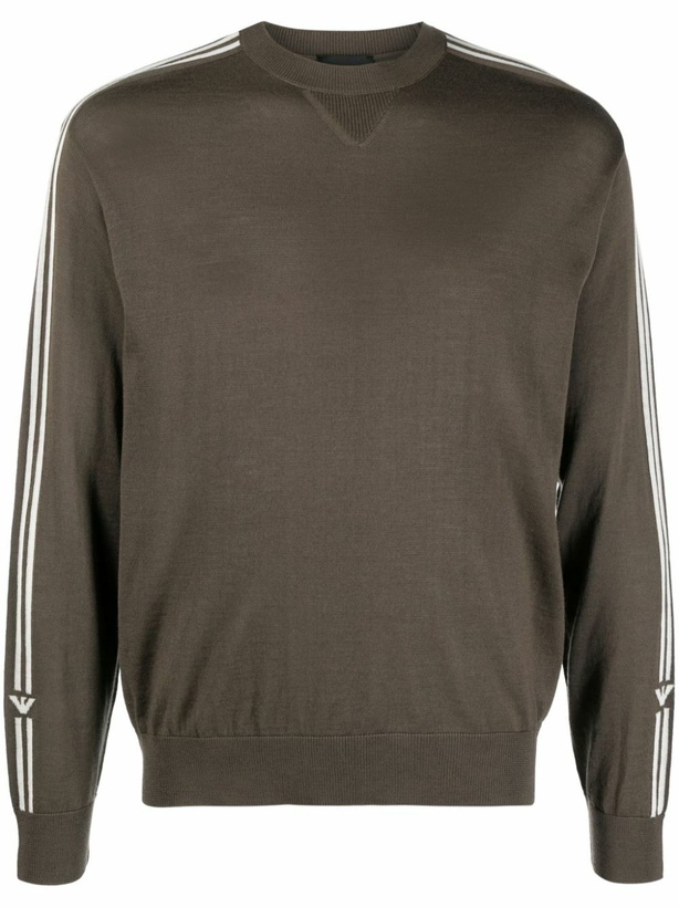 Photo: EMPORIO ARMANI - Logo Wool Jumper