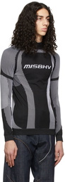 MISBHV Black & White Active Classic Long Sleeve Turtleneck