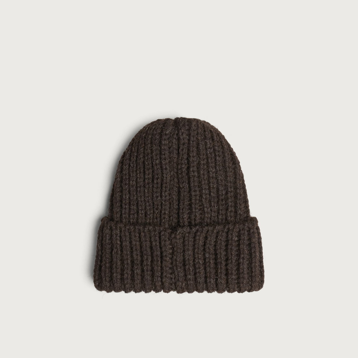 Café Mountain Men's Wool Toque Beanie in Earth
