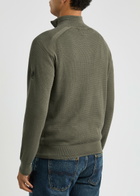 Belstaff Guide Half-zip Cotton Jumper Green