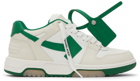Off-White Green Out Of Office Low Sneakers