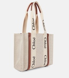 Chloe - Woody Medium canvas tote