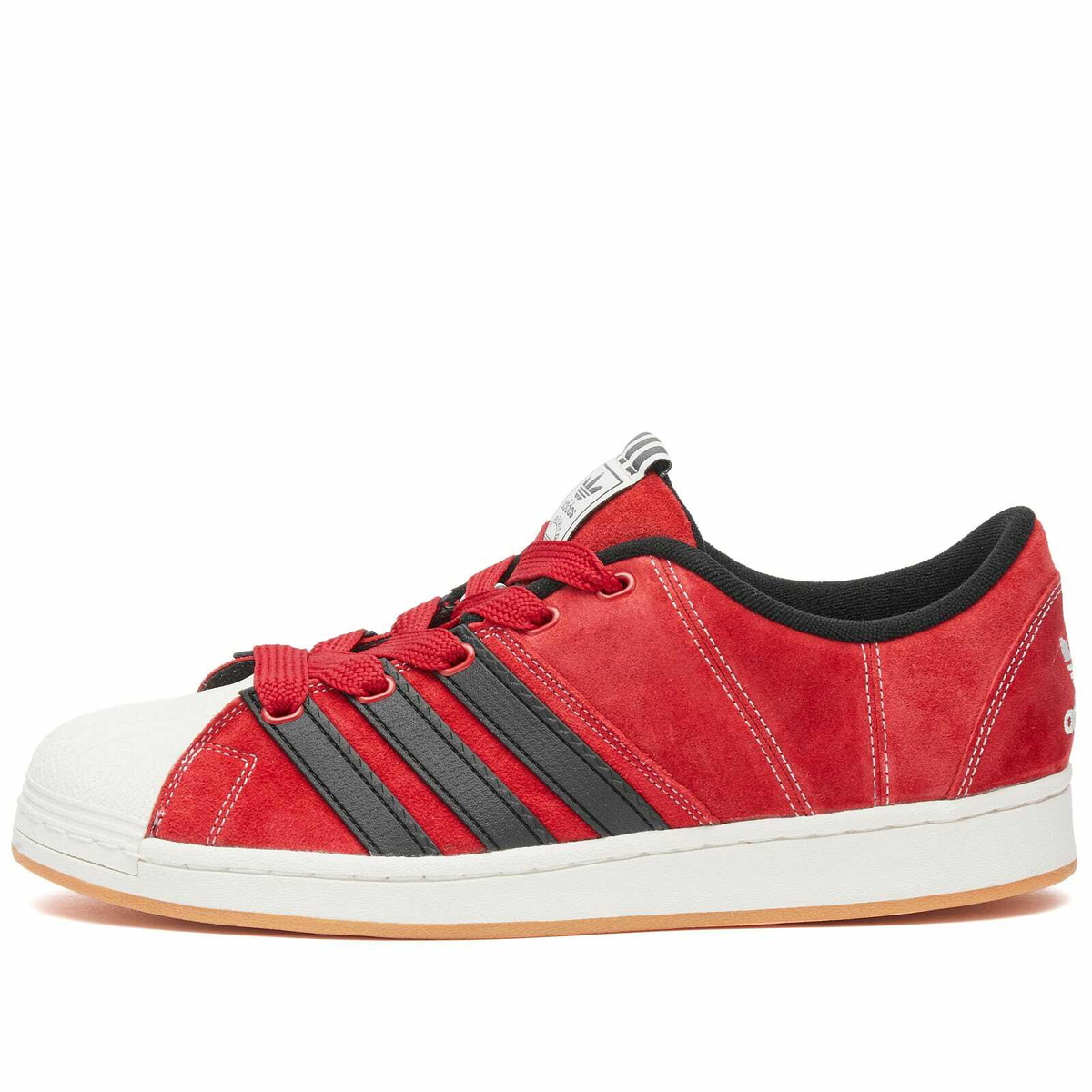 Adidas Men's YNuK Supermodified Sneakers in Power Red/Core Black adidas