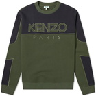 Kenzo Mixed Mesh Crew Sweat