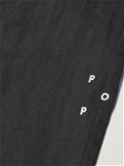 Pop Trading Company - Straight-Leg Two-Tone Shell Track Pants - Gray