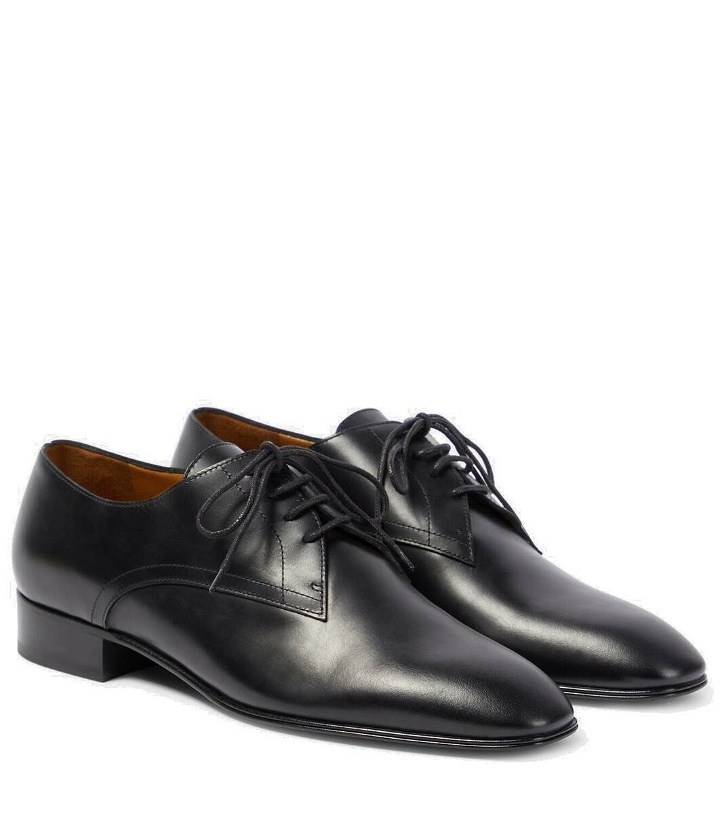 Photo: The Row Kay leather Oxford shoes