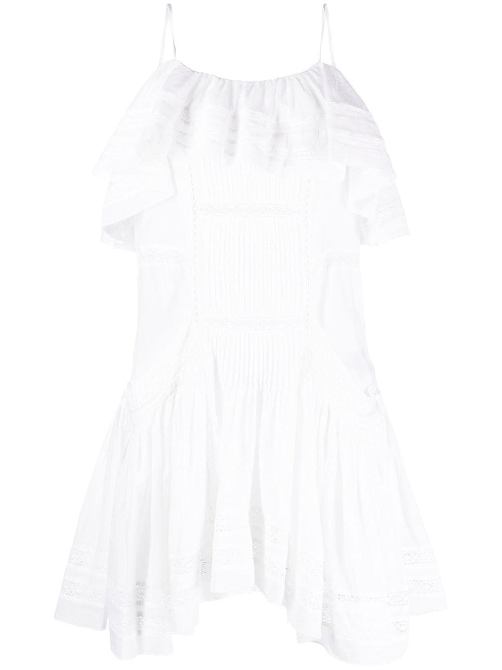 Marant Etoile Beige Cotton Casual Dress main image 1