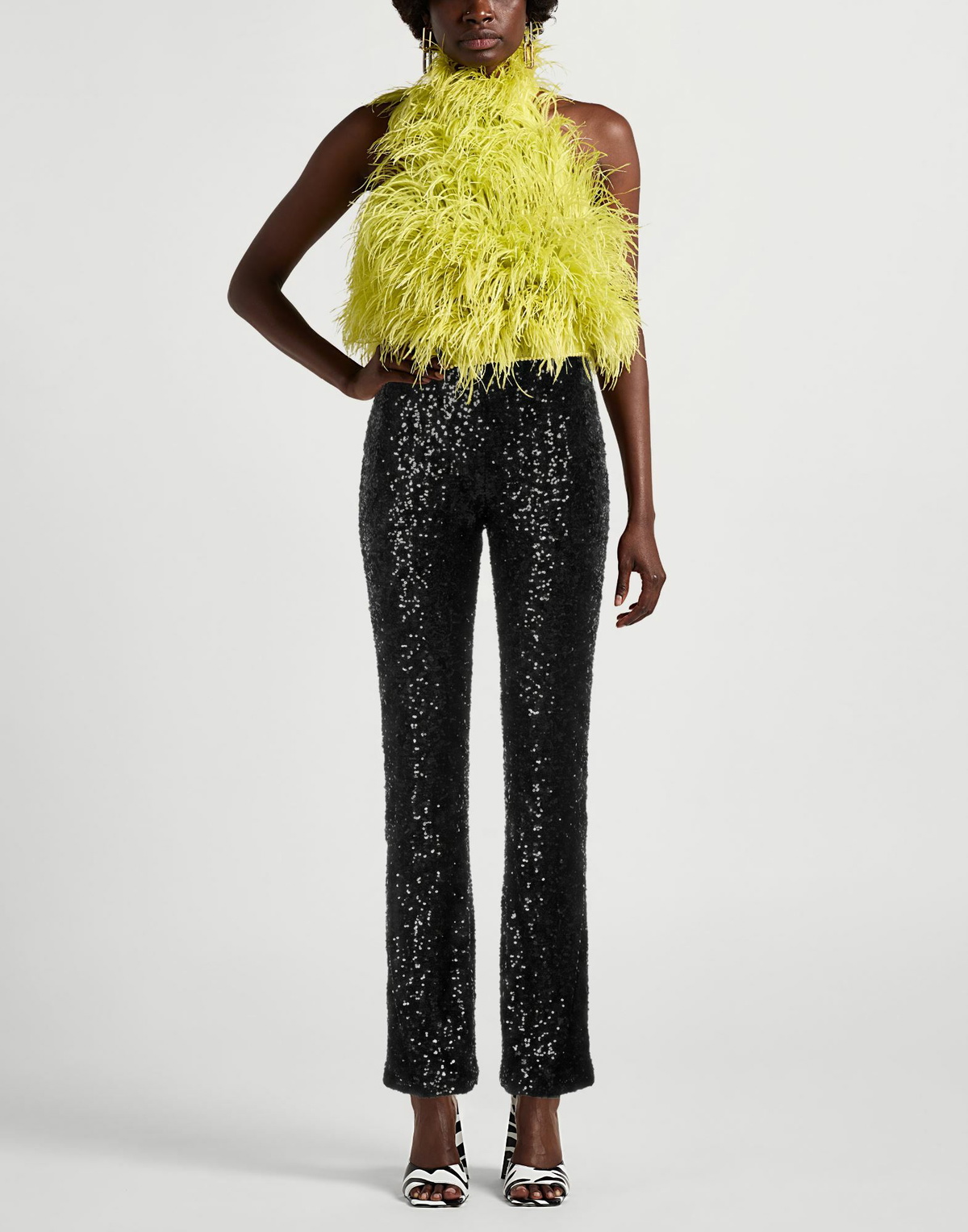 Chiara Boni La Petite Robe Womens Pants in Black
