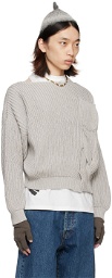 Magliano Gray Funghi Sweater