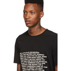 Rick Owens Drkshdw Black Printed Level T-Shirt