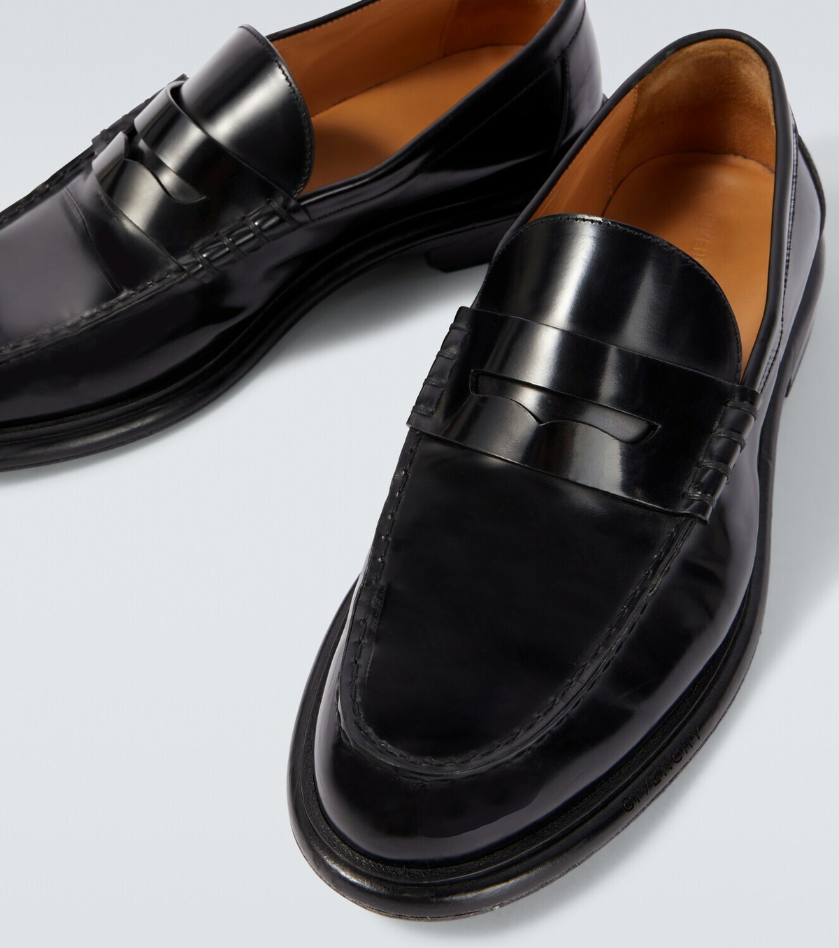 Givenchy Patent leather penny loafers