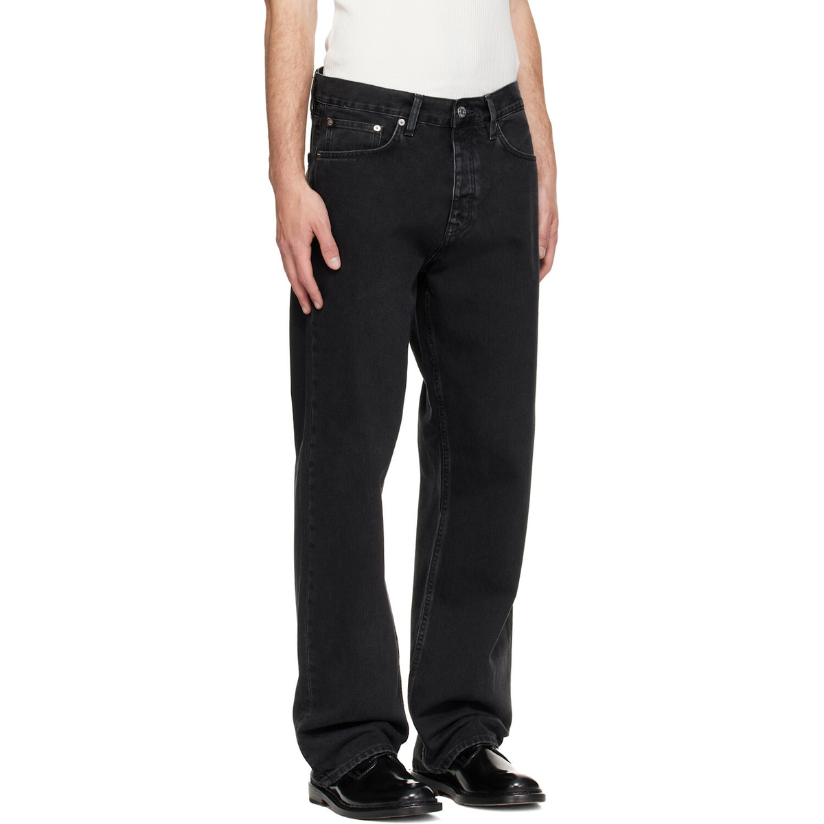 Sunflower Black Loose Jeans