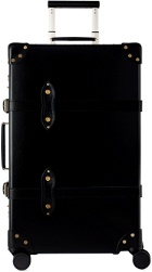 Globe-Trotter Black Centenary Medium Check-In 4 Wheels Suitcase