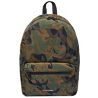 Alexander McQueen Men's Skull Camo Backpack in Military/Black/Blk