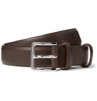 Mr P. - 3cm Leather Belt - Brown