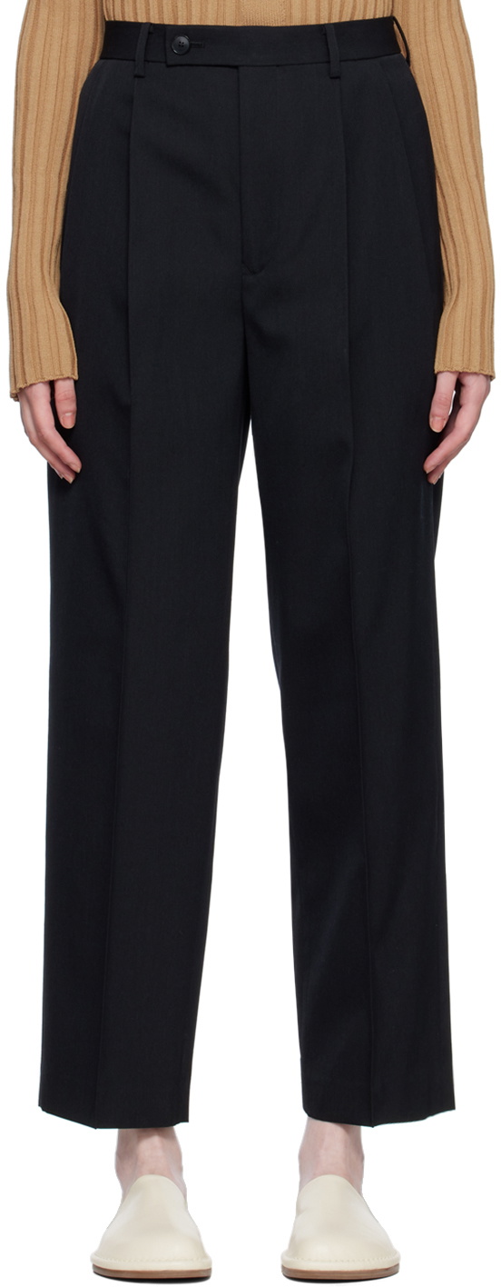 Womens Pleated Trousers