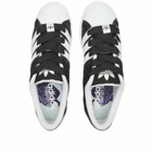 Adidas Men's Superstar Supermodified Sneakers in Core Black/White