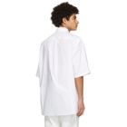 Valentino White Roman Sketches Short Sleeve Shirt