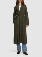 ANNAGRETA Sissi Belted Wool Coat