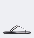 Gucci Interlocking G leather thong sandals