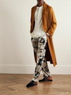 TOM FORD - Silk-Blend Satin Henley Pyjama Top - Neutrals