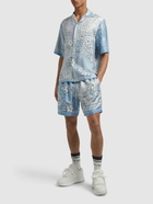 AMIRI Floral Bandana Bowling Shirt