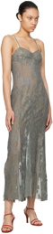 Paloma Wool Gray Maddox Maxi Dress