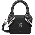 AMIRI Black Micro MA Bag