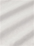 Loro Piana - Linen-Jersey Polo Shirt - White
