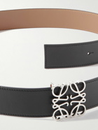 Loewe - 4cm Reversible Leather Belt - Black
