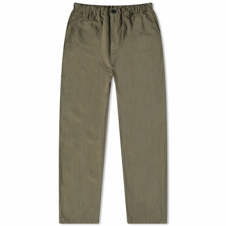 Photo: A Kind of Guise Men's Elasticated Wide Trouser in Desert Sage