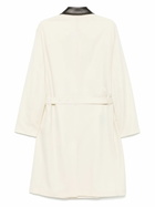 Wales Bonner White The Noon Crombie Car Coat